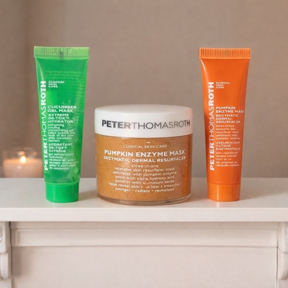 ✨ Pumpkin Glow Facial Trio 🎃💚 | Peter Thomas Roth Custom Spa Bundle ✨
